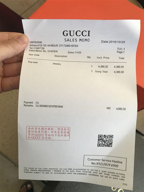 fake gucci receipt|gucci replicates.